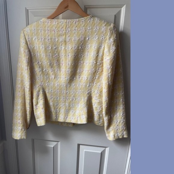 Chadwick’s Lemon Meringue Tweed Skirt Suit - Picture 9 of 11